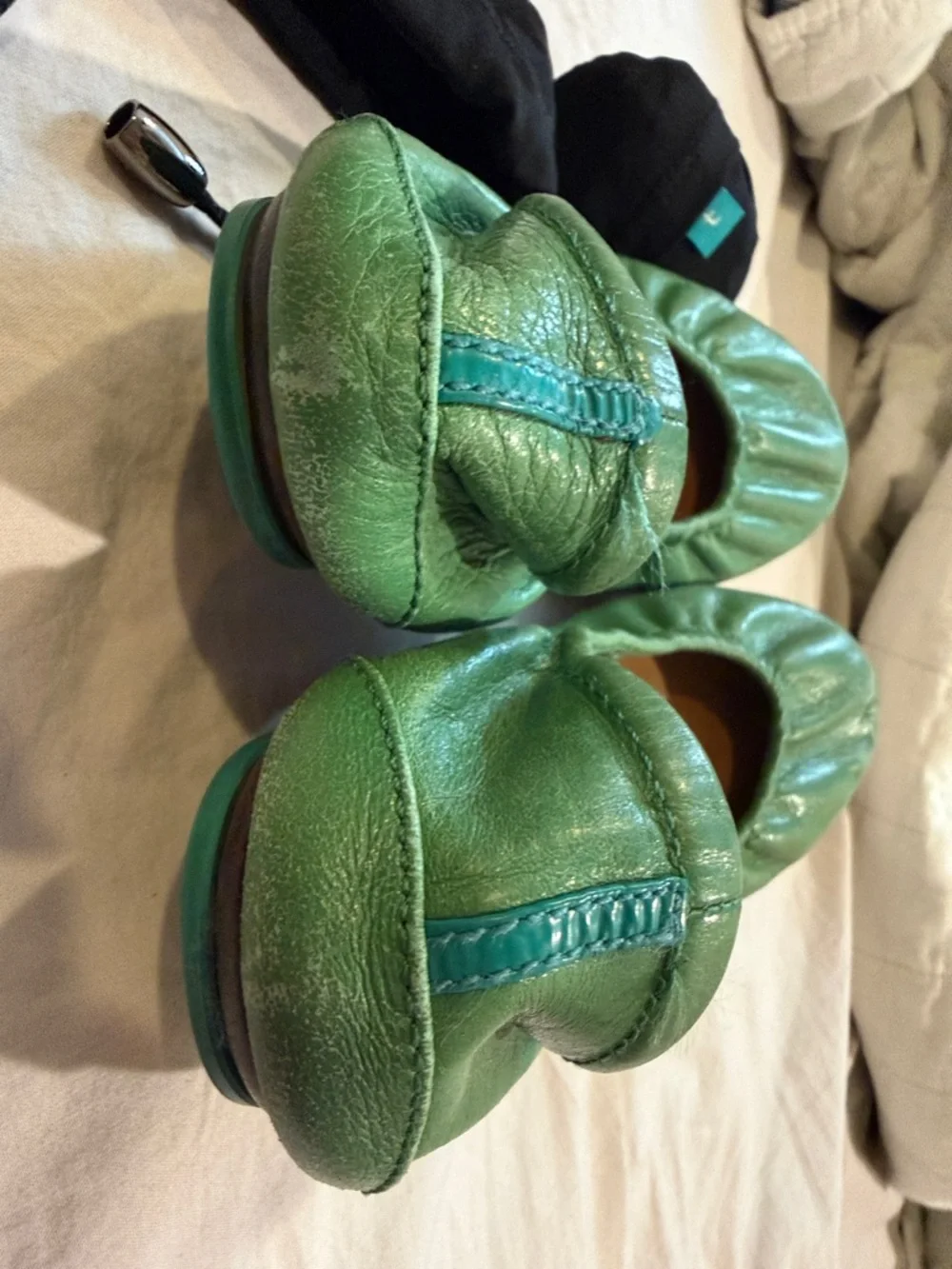 tieks green